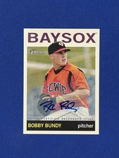 2013 Topps Heritage Minor League Real One Auto Bobby Bundy #ROA-BB Autograph