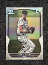 2023 Bowman Draft #BDC-88 Sean Sullivan Chrome Refractor
