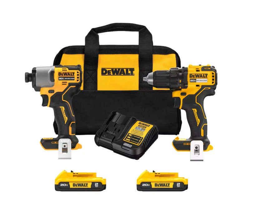 SALE - DEWALT 20V MAX 2-Tool Brushless Power Tool Combo Kit with Soft Case - Image 2 of 4