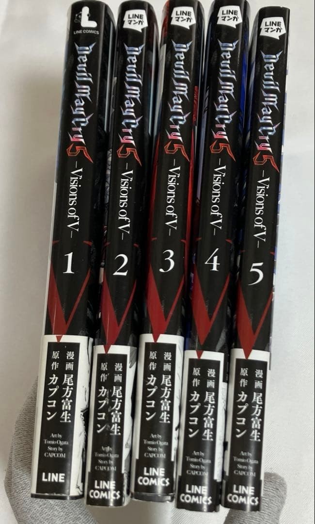 Devil May Cry 5 Visions of V Manga Set Vol 1-5 Complete Comic