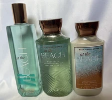 Bath & Body Works At The Beach Fine Fragrance Mist Wash Shower Gel Body Cream