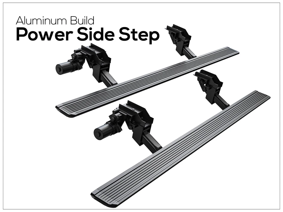 APS iBoard Power Side Steps Fit 14-18 Silverado Sierra Crew Cab — 第 4/4 张图片