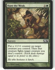 Hunt the Weak - Magic 2014 (M14) - MTG - Common - #179 - NM