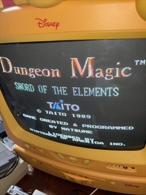 NES Dungeon Magic Sword of the Elements Nintendo Authentic Game Tested