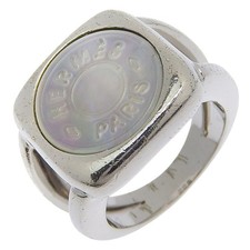 HERMES Serie Corozo Ring Silver925/shell #5.8(US Size) 10.4g Women