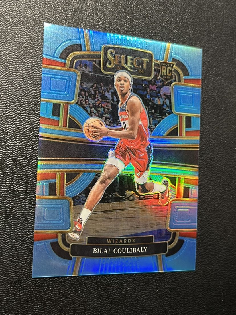 2023-24 Select Prizms Light Blue #97 Bilal Coulibaly #/299