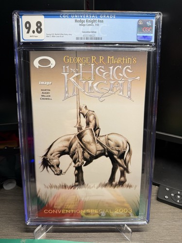 CGC 9.8 The Hedge Knight. George RR Martin 2003 Convention Special. 🔥VHTF🔥HBO