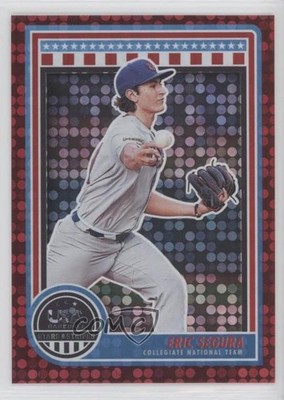 2025 Panini Stars and Stripes Red 171/199 Eric Segura #32 10w8
