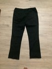 Unbranded Black Denim Jeans With Rhinestones Accent & Elastic Waist Size: 3XL — photo 2