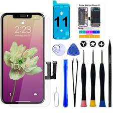 iPhone 11 LCD Screen Replacement Kit - 6.1" 3D Touch Display, Tools  Adhesive
