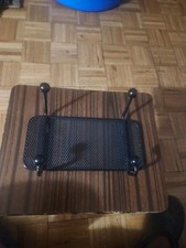 Safco Onyx Mesh Solidny 2-haczykowy stojak ścienny na ubrania - 2 podwójne haczyki stalowe - czarny