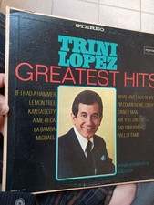 Trini Lopez Greatest Hits LP Reprise Records Vintage RS-6226 Record Vg Vinyl