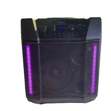 ION Pathfinder 3 Bluetooth Portable Speaker with Wireless Qi Charging - Black