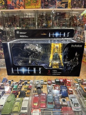 Aliens Queen Ripley Power Loader 3er Pack Set Figur Super7 Reaction