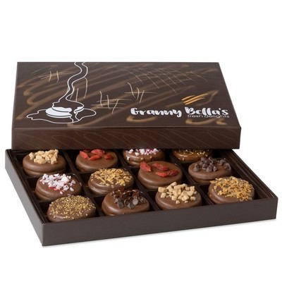 Granny Bellas Easter 12 Chocolate Covered Cookies, Gift Basket for Him, Her G...