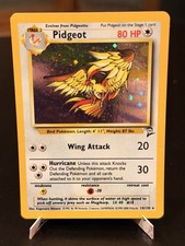 Pokémon Pidgeot 14/130 Holo Rare Base Set 2 WOTC Vintage NM/LP on eBay