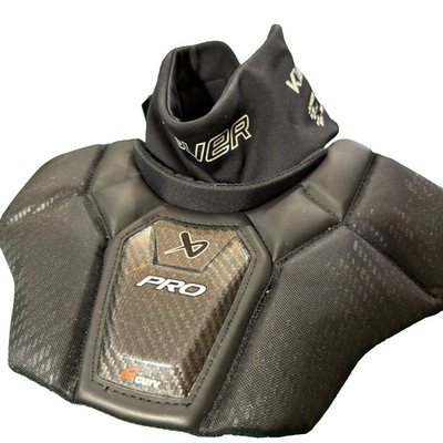 Bauer Pro Certified Goalie Neck Guard Black Junior Small / Medium S25 Ice Hockey