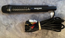 MagicSing ET9K Karaoke Microphone w/ Cable   For Parts / Repair
