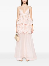 Bnwt Zimmermann Crush Tiered Lace Maxi Dress Size 0