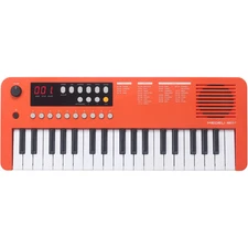 Medeli MK37 37-Mini-Key Portable Keyboard w/ USB MIDI and Audio - Orange