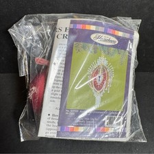 Herrschners Arabesque Ornament Kit with Red and Gold Item 0219 