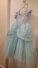 Beautiful Princess Cinderella Blue Dress Costume