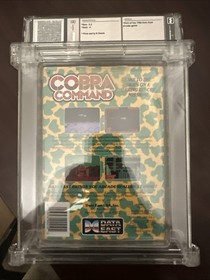New NES Cobra Command 1988 Factory Sealed WATA 9.2 H-Seam Graded Nintendo Game