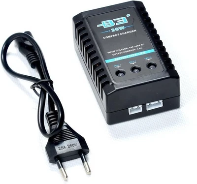 B3 20W 1.6A Lipo Ladegerät für 2S 3S 7.4V 11.1V Lithium LiPo Akku,Pro Balance - Bild 1 von 4