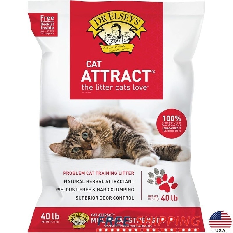 Premium Clumping Cat Litter Dt-Free Odor Control Herbal Attr