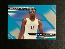 2022 Upper Deck Goodwin Champions - Horizontal Michael Foster Jr. #82 Turquoise