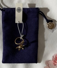 Tory Burch Flower Pearl Ring/ US Size 6/ UK Size L1/2.”