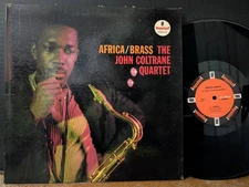 John Coltrane Africa / Brass 1963 Impulse Elvin Jones McCoy Tyner Eric Dolphy LP