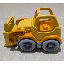 Green Toys Scooper Digger Front Loader Yellow Orange Small
