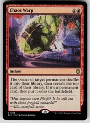 Chaos Warp 115 Commander: Bloomburrow