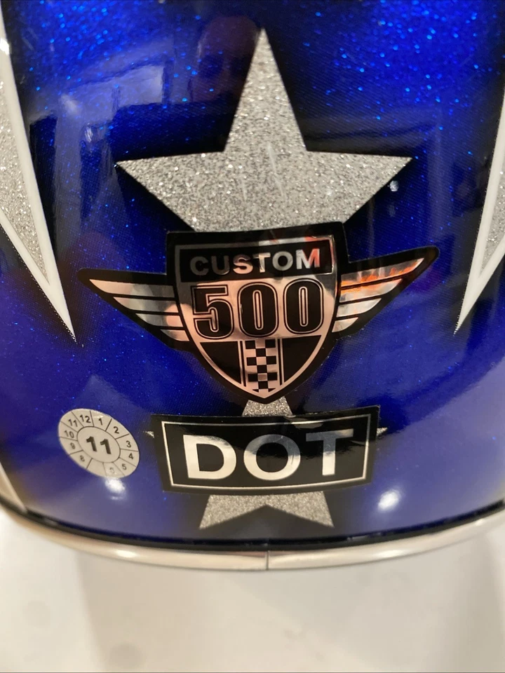 BELL Custom 500 Cobra Jet Helmet – Size XL – Cool! - Image 4 of 4