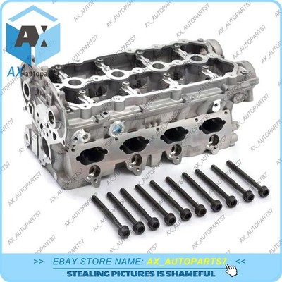 Cylinder Head & Valves Set For VW GTI GLI MKV Audi A6 A4 2.0 TFSI BWA BPY BWE
