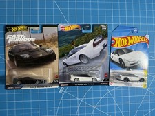 Hot Wheels 2003 Honda NSX Type R NSX-R Fast & Furious Set Black & White