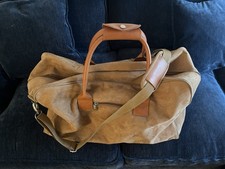 Suede Holdhall - Weekend Bag. Good Condition. Large Size.
