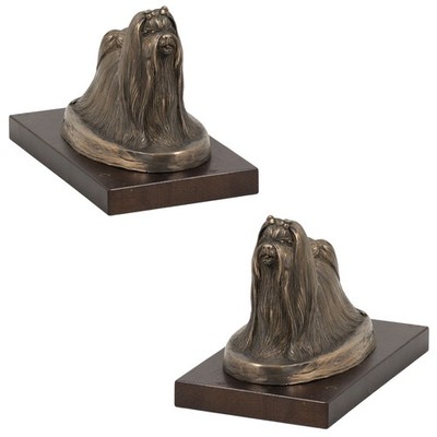 Shih Tzu, Shi tsu, Shi-Tzu, Szi-cu, Szitzu - Hundestatuette, Bürofigur, Trophäe 