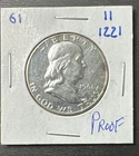1961 Proof Franklin Half Dollar 90% Silver