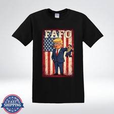 FAFO Political Satire Graphic Humor T-Shirt