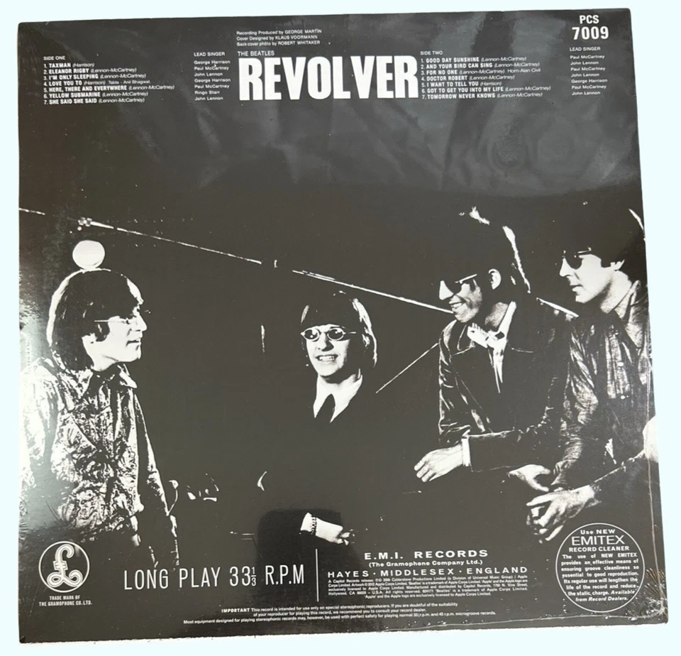 The Beatles: Revolver, Remastered Vinyl LP, 2012 - NEW & SEALED - Image 2 of 2