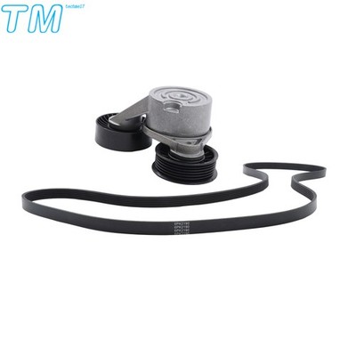 Serpentine Belt Drive Component Kit Fit For Jeep Liberty Sport 2002-2006 V6 3.7L