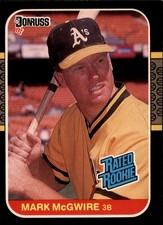 1987 Donruss 46 Mark Mcgwire