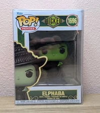 NIB Elphaba Funko Pop Wicked Doll Figure Wicked Witch #1696 With Protector