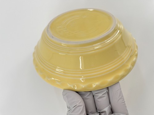 Fiesta Yellow 15pc Dinnerware Set Bowl Plate Mug Butter Tray Shaker Post-86 USA - Picture 12 of 21