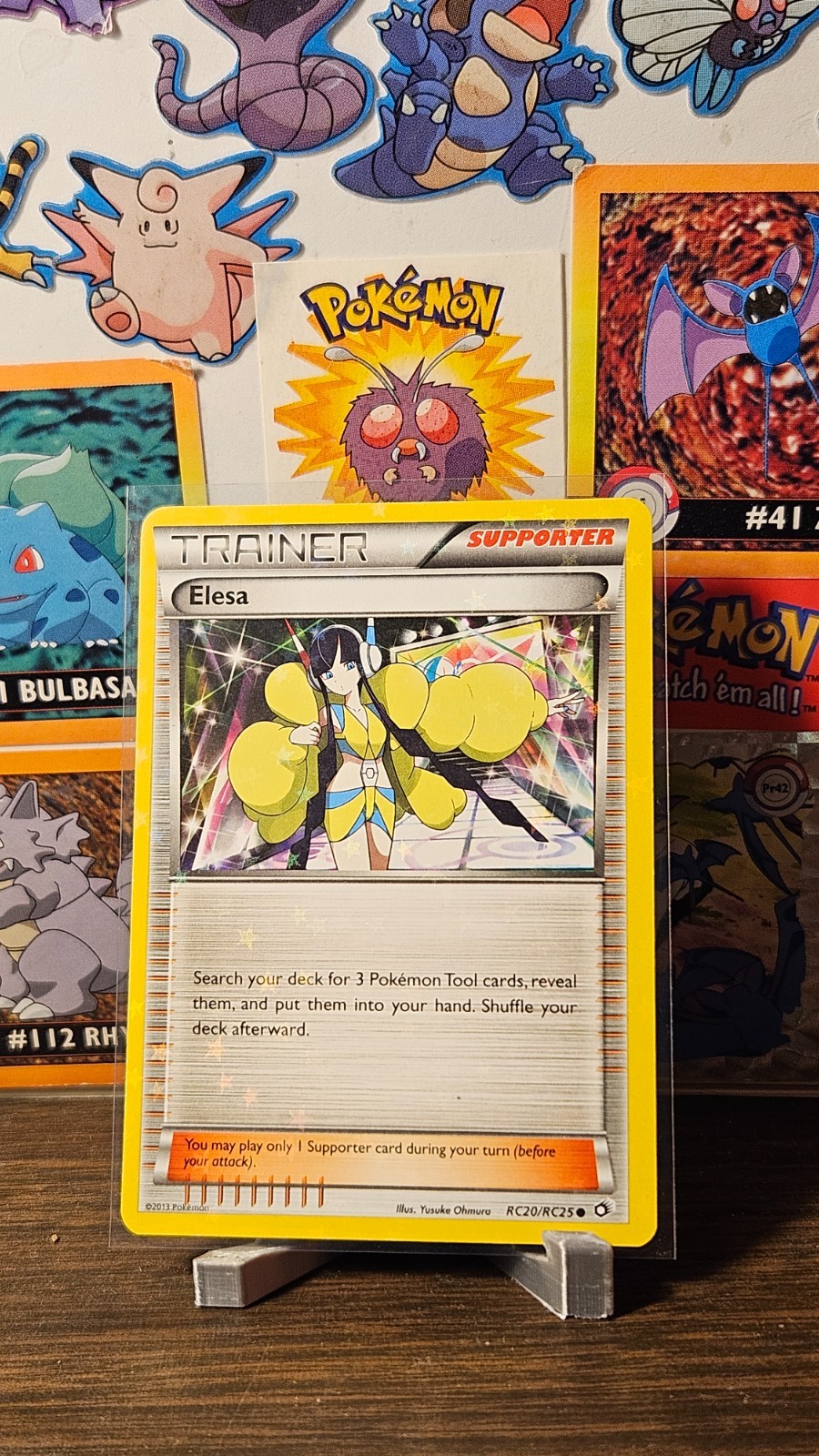 Elesa (RC20/RC25) - Legendary Treasures: Radiant Collection Holo-Pokemon Card MP