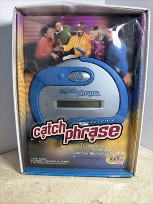 Hasbro Catch Phrase 1st Edition Y2K Vintage Electronic Handheld Game 2000 NEW