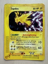 Pokémon TCG Zapdos Aquapolis Holo Rare H32/H32 80 HP ENG 2002 on eBay