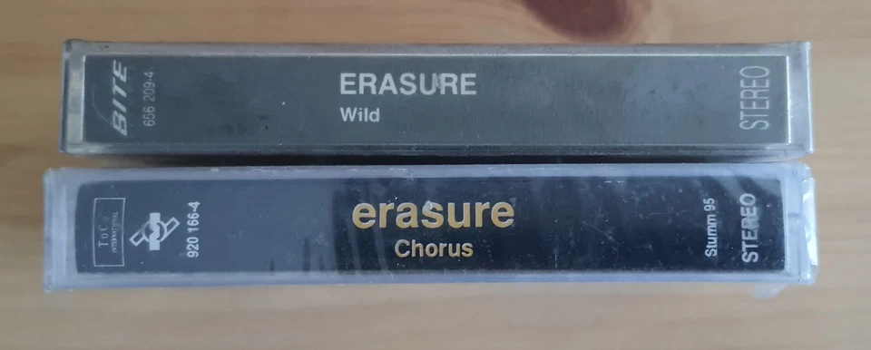 ERASURE CHORUS & WILD TURKISH PRESSING CASSETTES NEW STILL SEALED TAPE MC - Image 3 of 3